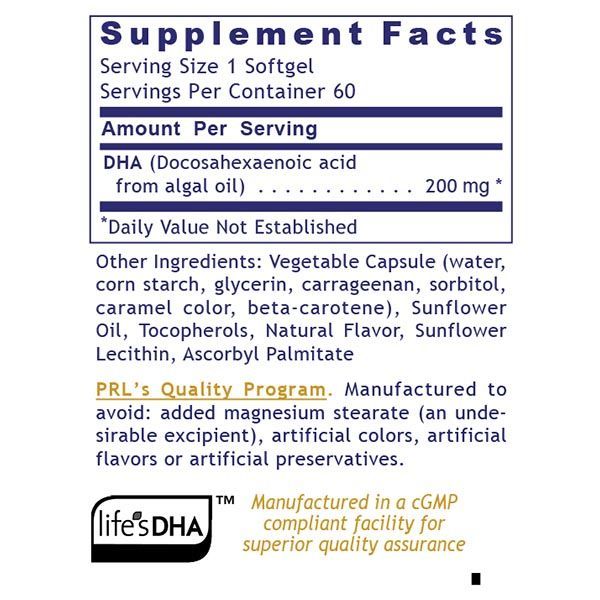 Premier DHA ingredients