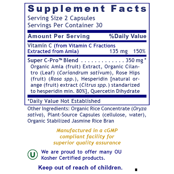 Vitamin C ingredients